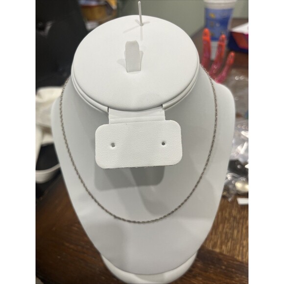 Vintage 925 Sterling Chain With Twist Design - Picture 1 of 4